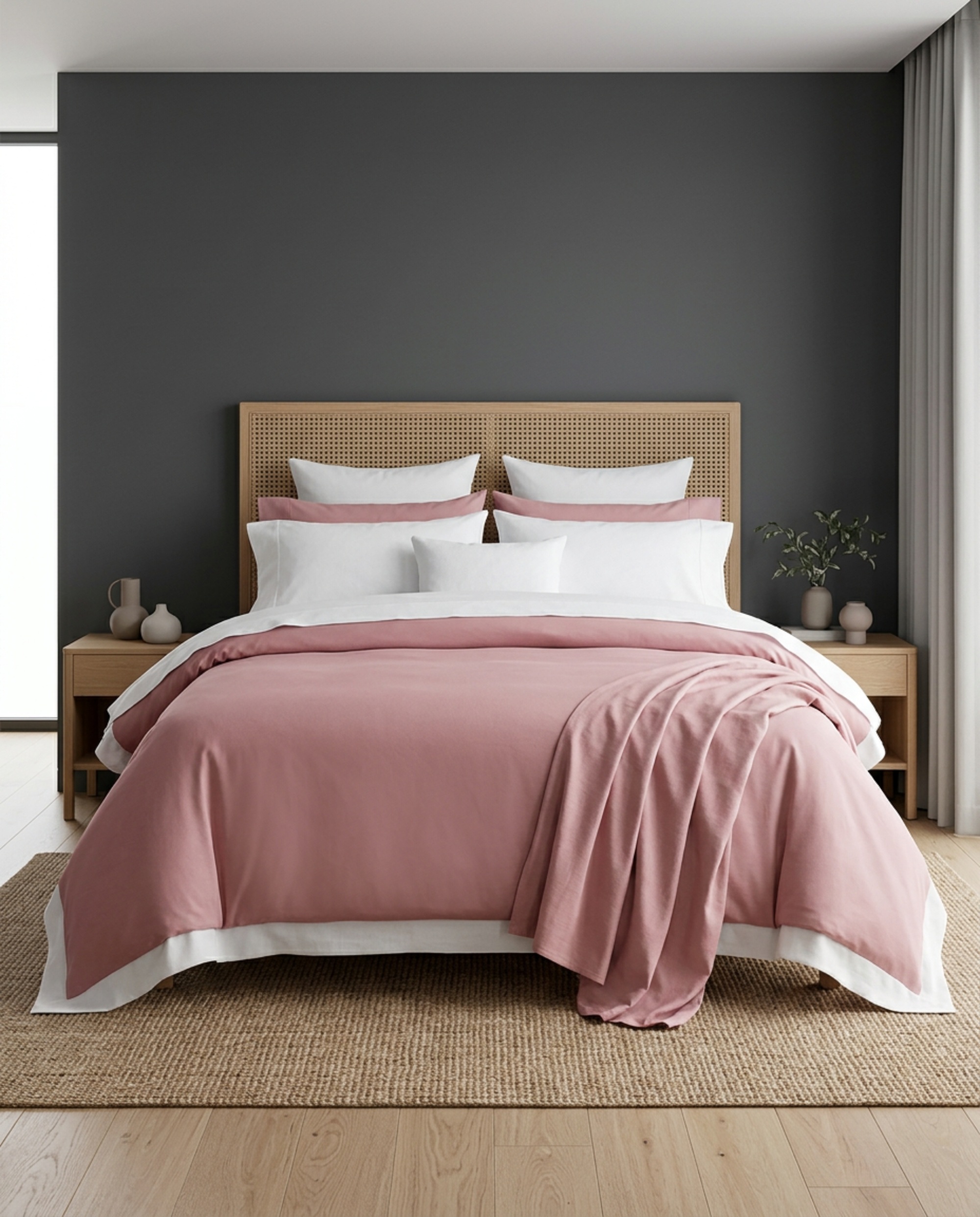 Percal 150 Fios Liso - Rosa Claro