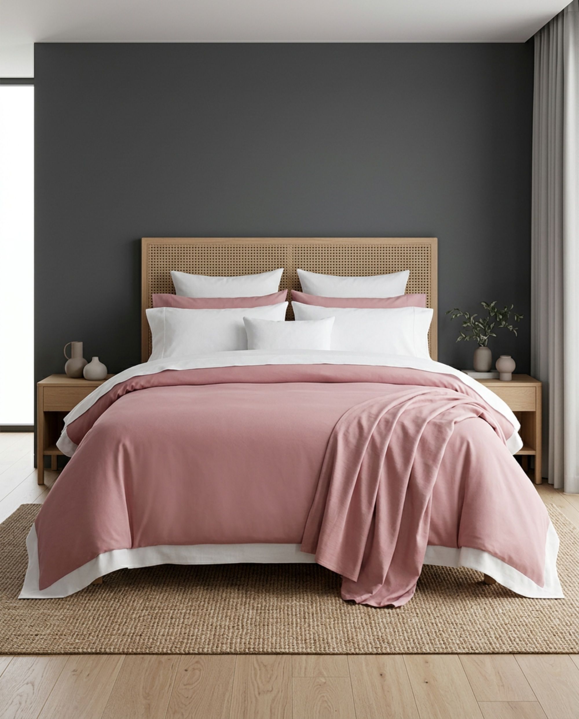 Percal 150 Fios Liso - Rosa Claro
